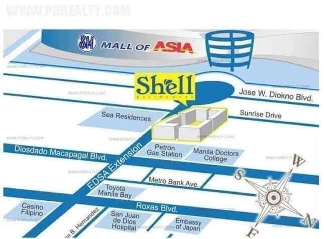 Shell Residence C6 Shortwalk Mall Of Asia Маніла Екстер'єр фото